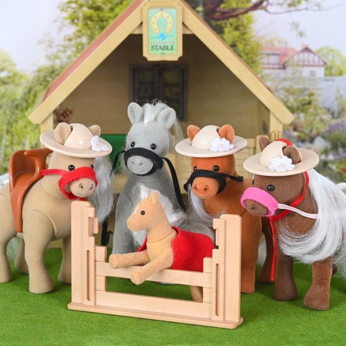Sylvanian pony horse nutmeg - sylvanian,