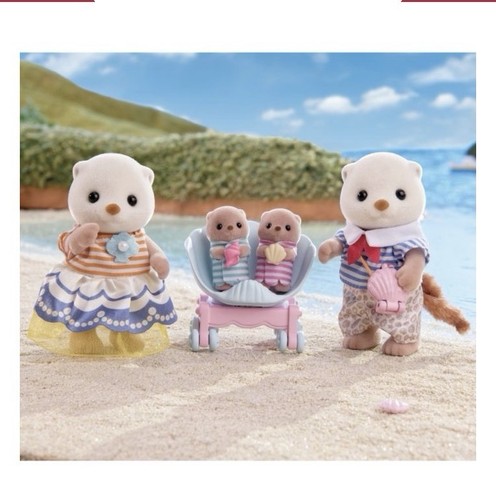Sylvanian sea otter family - sylvanian,